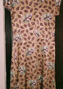Leaf Print Kurta