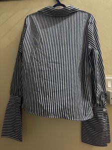 Full Sleeves strip shirt for women