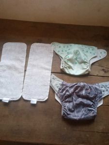 Reusable Cloth Diapers & Inserts Set