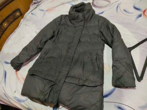 Stylish Gray Padded Jacket Korean