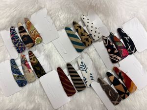 Bohemian Fabric Hair Clips Set