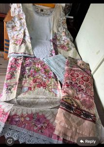 Beautiful Floral Kurta Set