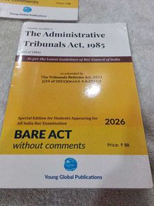 Law Bare Acts - Set of 3