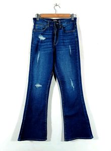 Dark Blue Bootcut Jeans (Women)