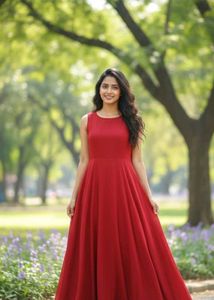 Red Maxi Dress for women