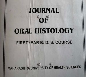 PACK OF 3  Oral Anatomy, histology journals