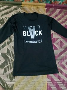 Black Long Sleeve "The V" T-Shirt