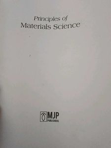 Principles of Materials Science