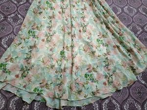 Floral Chiffon Maxi Dress