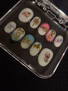 Cute Baby Shower Press-On Nails
