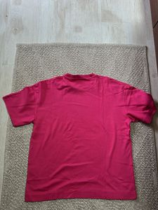 ZARA - Neon pink Oversized tee - Size: M