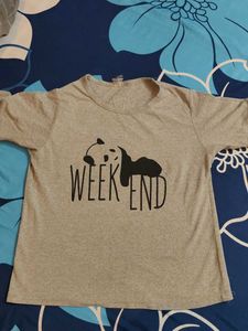 Funny Panda Weekend T-Shirt