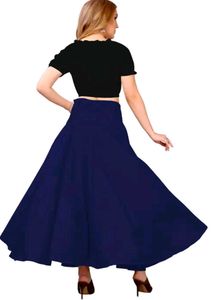 Stylish Navy Blue Palazzo Pants