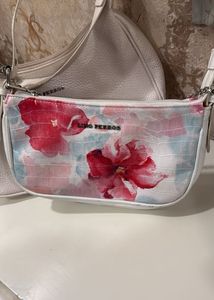 Lino Perros Floral Print Chic Shoulder Bag