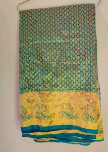 shalu  Saree morpankhi colour
