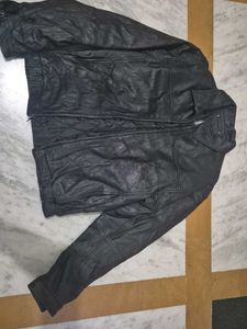 Men's Black Leather Jacket