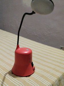 Red Flexible Desk Lamp