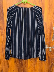 Lee Cooper -Chic Striped Long Sleeve Tunic