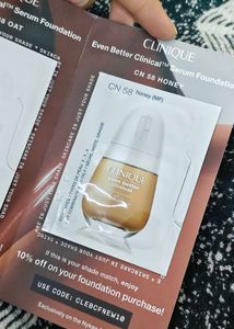 Clinique Foundation Sample Pack