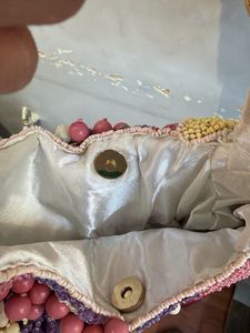 Boho Beaded Clutch Bag