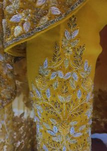 Yellow Embroidered Kurta Set with Dupatta
