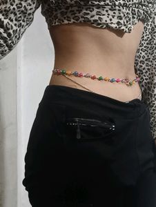 'Y2k Life' Two Tier Waistchain