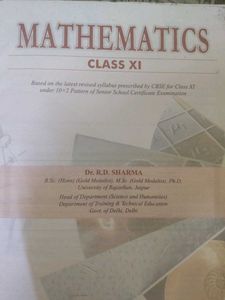 R.D. Sharma Mathematics Class XI Textbook