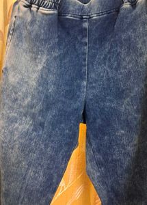 👖Branded Acid Wash Jogger Pants