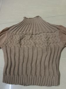 Chic Ribbed Mesh Sleeve Top