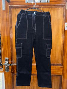 🌸Women Black Cargo Pants