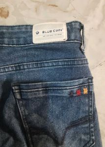 Blue Wash Denim Jeans