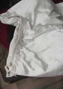 Comfortable White model styl Trousers