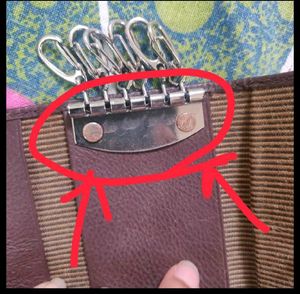Brown Leather Key Holders
