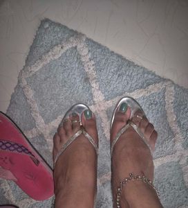 Silver Flats &amp; Sandals