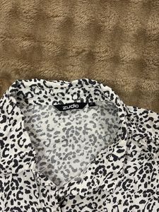 Leopard Print Bodysuit Top