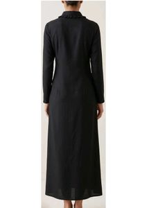 Elegant Black Midi Dress