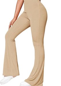 Flared Beige Pants . size - L