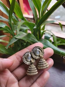 Elegant Ethnic Jhumka Earrings