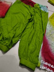 Colorful Tie-Dye Kurta Set