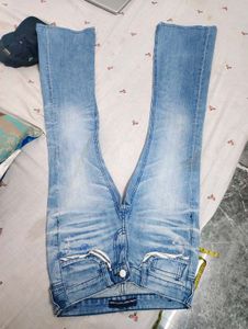 Cute Anchor Detail Jeans