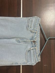 Light Wash Wide Leg Jeans
