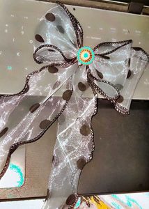 Sparkly Bow Hair Clip