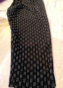 🖤🤍 Black Printed Kurta Set
