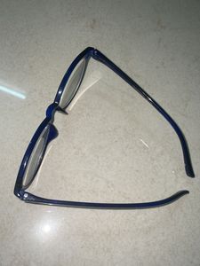 Stylish Blue Round Eyeglasses