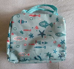 (Set of 2) Cute Bag for Tiffin Or Makeup