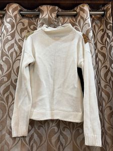 Cozy Argyle Knit Sweater