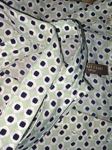 Light Blue Polka Dot Kurti