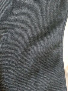 Dark Wash Black Denim Style Leggings for winter