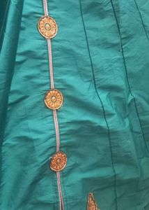 Green Party Wear Gown