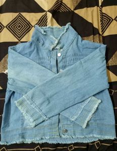 💙 Light Blue Denim Jacket